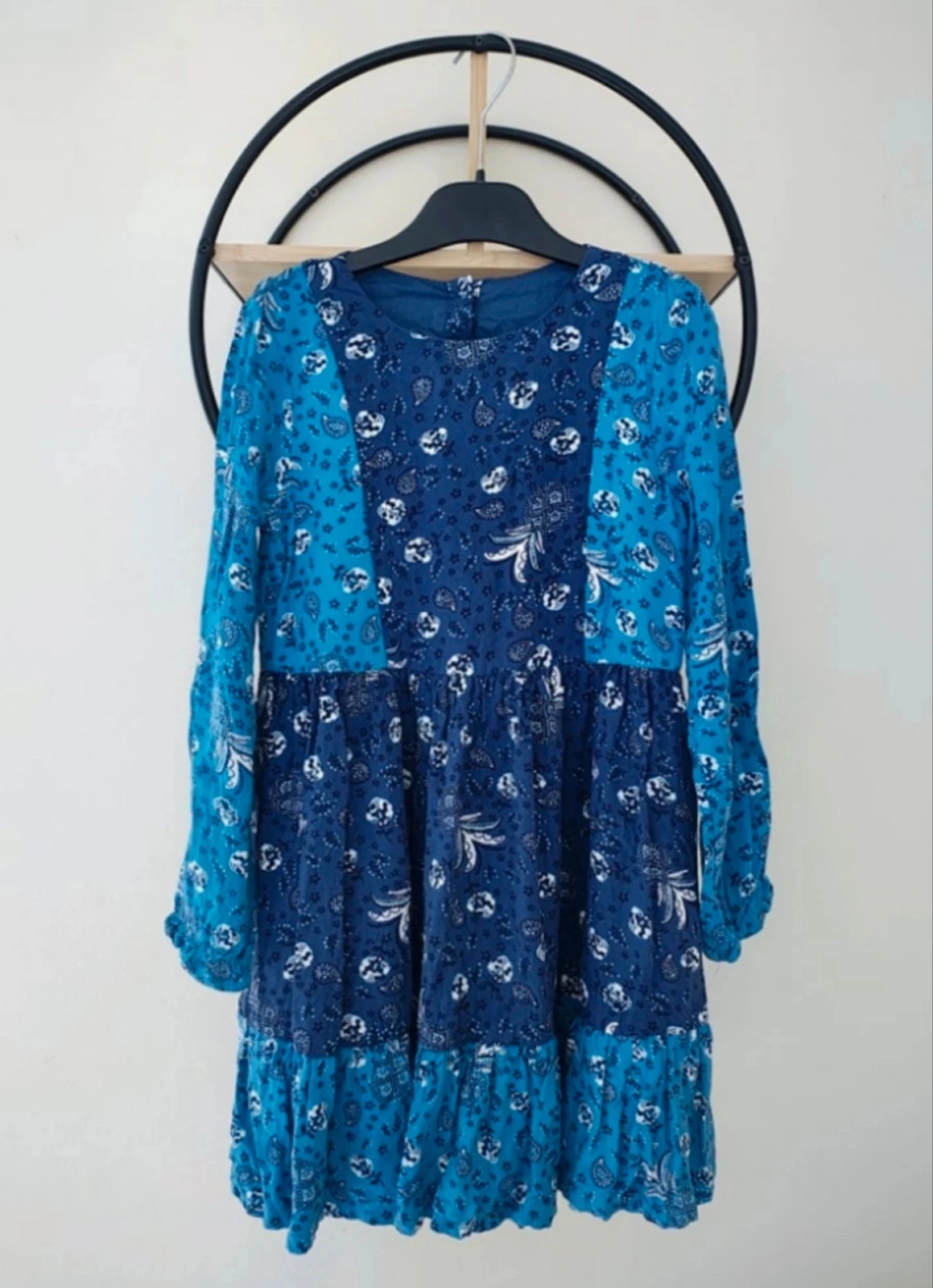 8 ans robe manches longues